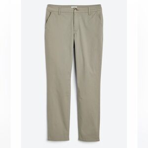 MARKET & SPRUCEMadison Mid Rise Slim Straight Chino Pant - Color Olive/Size 10
